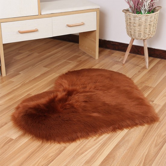 Fluffy Area Rugs Anti-Skid Shaggy Carpet Dining Floor Door Mats Bedroom