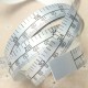 150cm Vinyl Silver Self Adhesive Measuring Tape Ruler Sticker For Sewing Machine