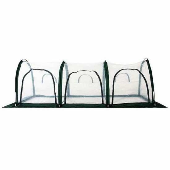 200x100x100cm PVC Garden Greenhouse Cover Waterproof Protects Plants Flowers Planting Heat Proof Cold Proof