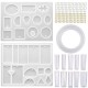 213Pcs DIY Epoxy Resin Casting Molds Kit Silicone Jewelry Pendant Craft Making Mould