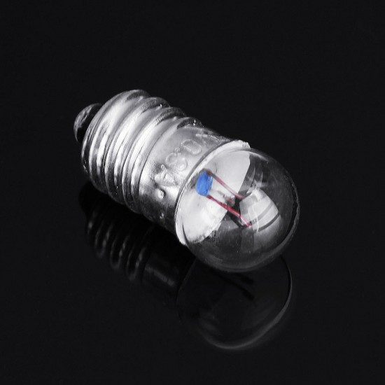 50Pcs/Box 2.5V Miniature Mini Light Bulb Lamp Screw Bulb Physical Experiment Model Student Teaching