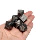 7Pcs Metal Polyhedral Dice DnD RPG TRPG Games Dices SET With Storage Bag