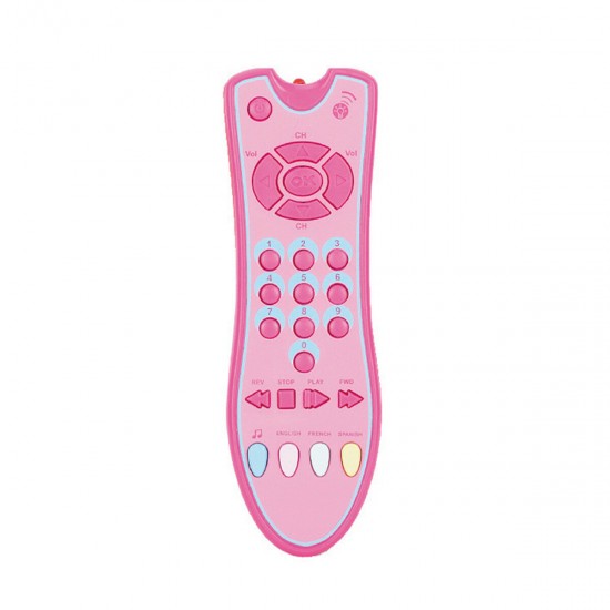 Baby TV Remote Control Early Educational Toys Electric Numbers Learning Music Lights