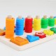 Children Kids Wooden Learning Digital Matching Early Education Teaching Math Toys