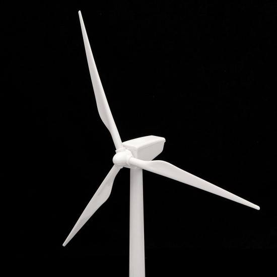 Plastic Solar Powered Windmill Wind Mill Turbine Teaching Tool & Desktop Display Tray Holder