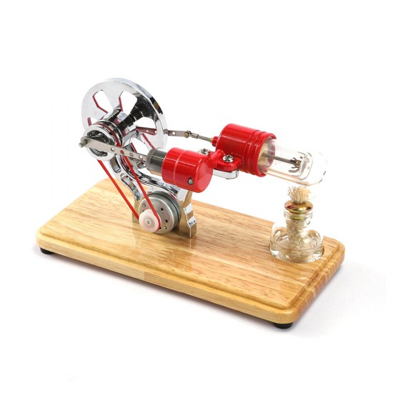 LL-009 4 Color Stirling Engine Motor Model Electricity Generator Motor Education Experiment Toy