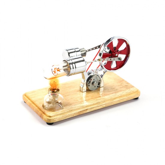 LL-009 4 Color Stirling Engine Motor Model Electricity Generator Motor Education Experiment Toy