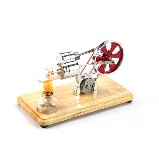 LL-009 4 Color Stirling Engine Motor Model Electricity Generator Motor Education Experiment Toy