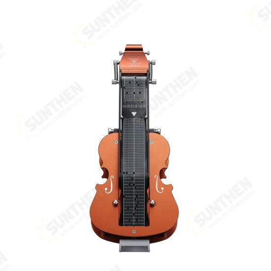 DM31 Violin Music Box DIY Alloy Stainless Steel STEM Science Toy Model Collection