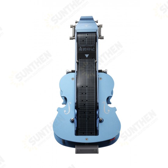 DM31 Violin Music Box DIY Alloy Stainless Steel STEM Science Toy Model Collection