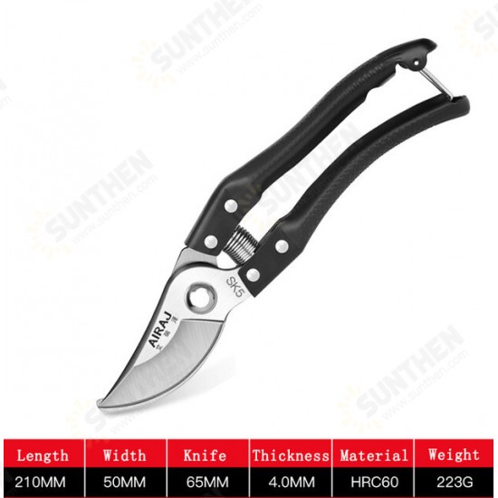 7/8inches New Pruning Shears Bonsai Graft Garden Shears Stainless Steel Pruning Scissors Cut 30mm Thick Branches and PVC Pipes