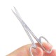 Stainless Steel Manicure Scissors Cutter Eyebrow Scissor Eyebrow Trimmer Eyebrow Eyelashes Nose Hair Scissor Nail Makeup