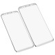 3D Arc Edge 0.26mm Tempered Glass Silk Screen Rim Screen Protector for Samsung Galaxy S8 & S8 Plus