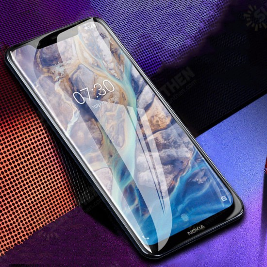 9H Anti-Explosion Full Cover Full Gule Tempered Glass Screen Protector for NOKIA X7 / NOKIA 8.1