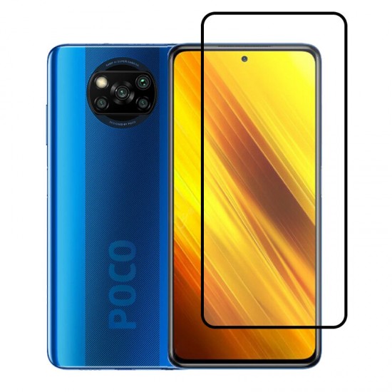 For POCO X3 NFC / for POCO X3 PRO Flim 1Pc/2Pcs/3Pcs/5Pcs 9H Anti-Explosion Anti-Fingerprint Full Coverage Full Glue Tempered Glass Screen Protector