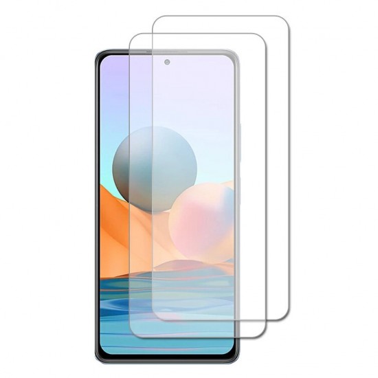 1/2/3/5Pcs for POCO M3 Pro 5G NFC Global Version/ Xiaomi Redmi Note 10 5G Front Film 9H Anti-Explosion Anti-Fingerprint Full Glue Full Coverage Protector