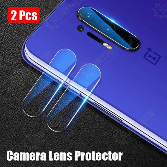 2PCS Anti-scratch HD Clear Soft Tempered Glass Phone Camera Lens Protector for OnePlus 8 Pro