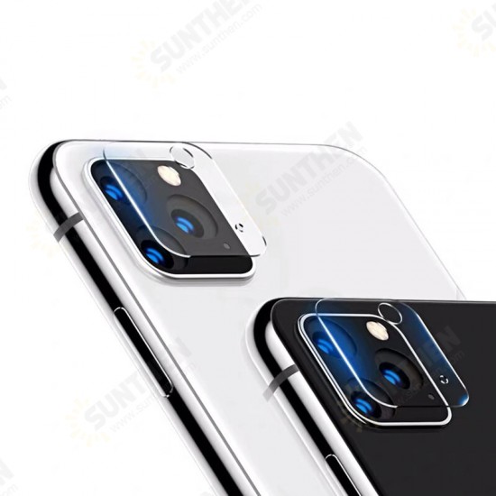 2PCS Anti-scratch HD Clear Soft Tempered Glass Phone Camera Lens Protector for iPhone 11 Pro 5.8 inch