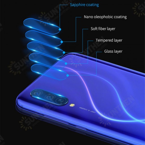 2PCS Anti-scratch Ultra Thin HD Clear Phone Lens Screen Protector Camera Protective Film For Xiaomi Mi 9 Lite / Xiaomi Mi CC9 6.39 inch Non-original