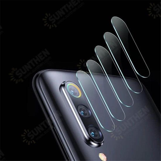 2PCS Anti-scratch Ultra Thin HD Clear Phone Lens Screen Protector Camera Protective Film for Xiaomi Mi9 / Mi 9 SE / Mi 9 Transparent Edition Non-original