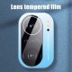 2Pcs for POCO F3 Global Version Camera Film HD Clear Ultra-Thin Anti-Scratch Soft Tempered Glass Phone Lens Protector