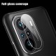 2Pcs for POCO F3 Global Version Camera Film HD Clear Ultra-Thin Anti-Scratch Soft Tempered Glass Phone Lens Protector