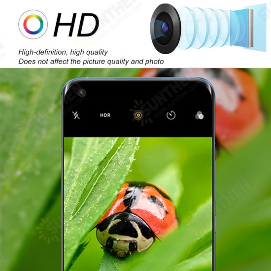 2Pcs for Xiaomi Mi 11 Camera Film HD Clear Ultra-Thin Anti-Scratch Soft Tempered Glass Phone Lens Protector Non-Original