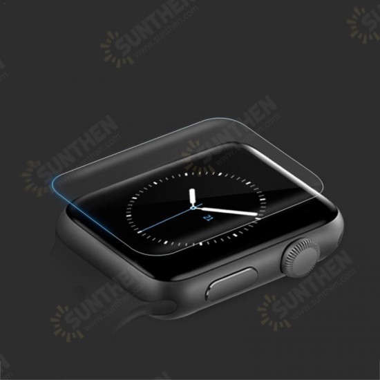 3D Curved Clear HD Hydrogel TPU Watch Screen Protector For Apple Watch Series 4 40mm/44mm