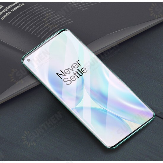 3D Curved Edge Anti-Explosion High Definition Full Coverage Tempered Glass Screen Protector for OnePlus 8 Pro