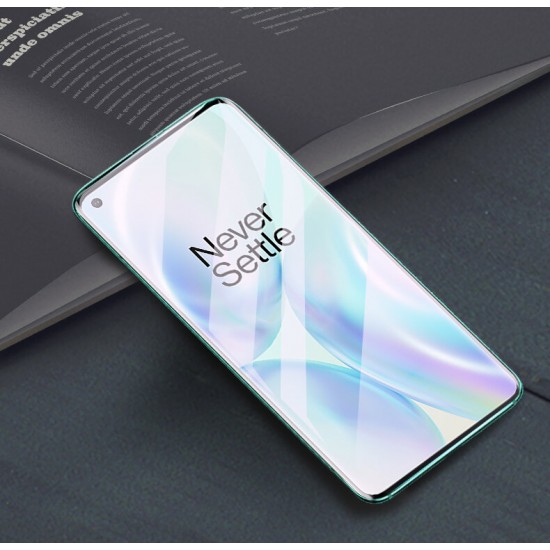 3D Curved Edge Anti-Explosion High Definition Full Coverage Tempered Glass Screen Protector for OnePlus 8 Pro