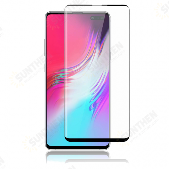 3D Curved Edge Ultrasonic Fingerprint Unlock tempered glass Screen Protector for Samsung Galaxy S10 5G 2019