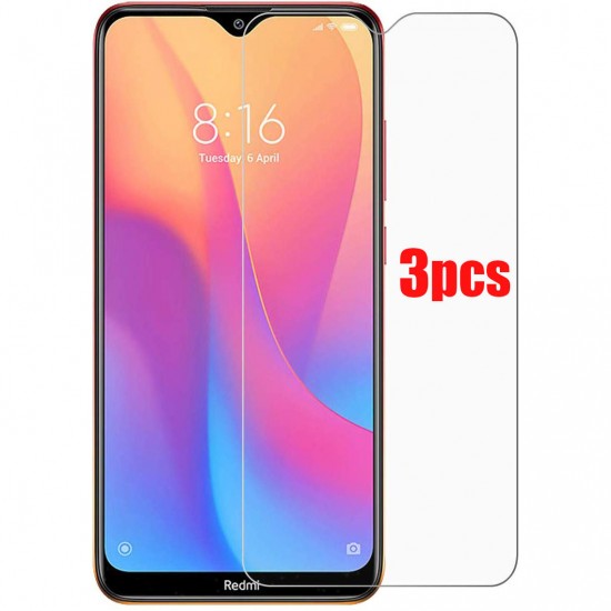 3pcs HD Clear Anti-explosion Tempered Glass Screen Protector Non-original for Xiaomi Redmi 8 / Xiaomi Redmi 8A 