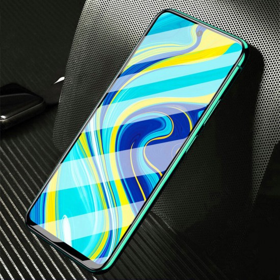 5D Curved Edge 9H Anti-Explosion Full Coverage Tempered Glass Screen Protector for Xiaomi Redmi Note 9S / Redmi Note 9 Pro Non-original