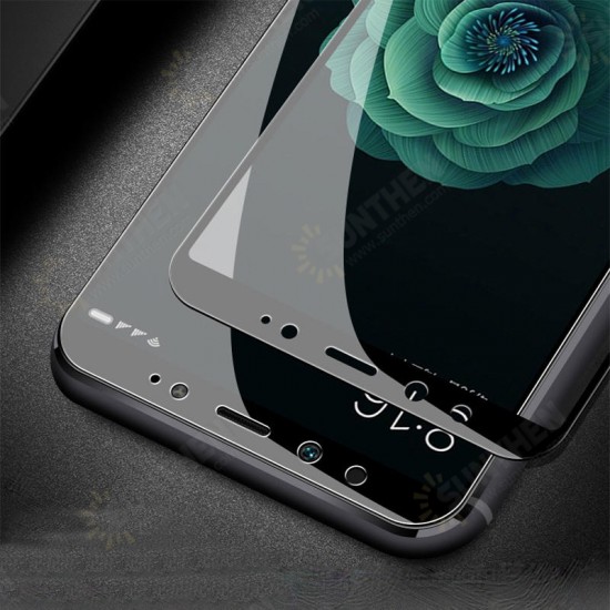 5D Curved Edge Full Cover Tempered Glass Screen Protector For Xiaomi Mi A2 / Xiaomi Mi 6X Non-original