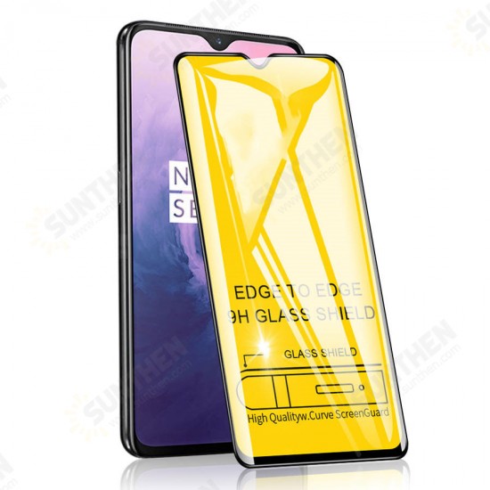 9H Anti-explosion 5D Curved Full Coverage Tempered Glass Screen Protector for OnePlus 7T