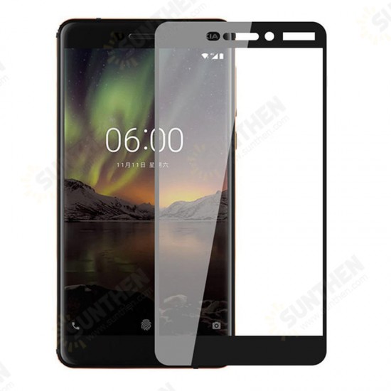 Anti-Explosion Full Cover Tempered Glass Screen Protector For NOKIA 3.1