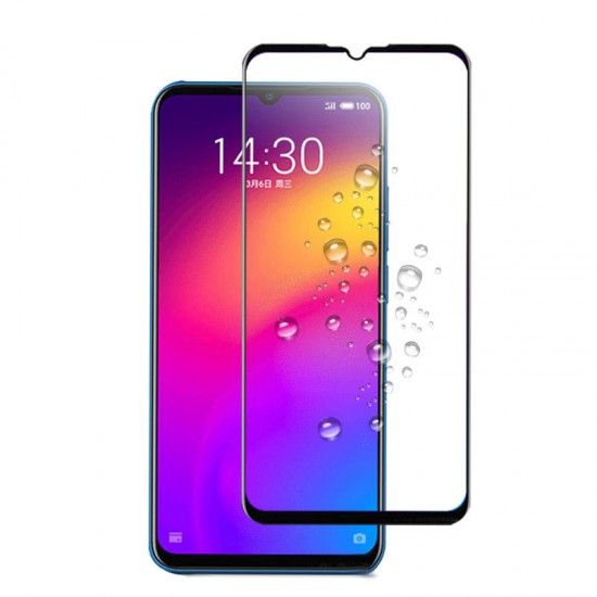 Anti-explosion Full Screen Cover Full Glue Tempered Glass Screen Protector for Meizu Note 9