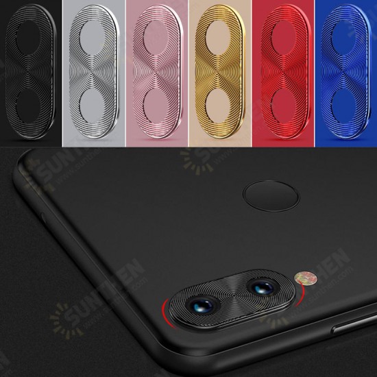 Anti-scratch Metal Circle Ring Phone Camera Lens Protector for Xiaomi Mi9 Mi 9 / Xiaomi Mi9 Mi 9 Transparent Edition