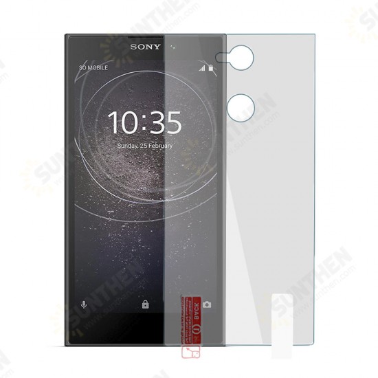 Clear Anti-Scratch Soft Front & Back Screen Protector For Sony Xperia L2