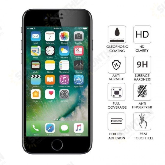 Edge To Edge Automatic Adsorption Tempered Glass Screen Protector For iPhone 8