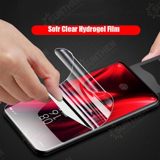 Hydrogel Film Anti-Scratch Soft Clear Screen Protector For Xiaomi Mi9T / Xiaomi Mi 9T Pro / Xiaomi Redmi K20 / Redmi K20 PRO Non-original