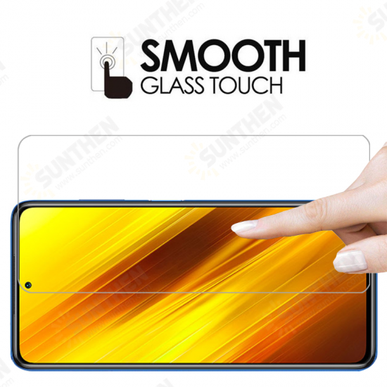 For POCO X3 Pro / POCO X3 NFC Flim 1/2/3/5PCS HD Clear 9H Anti-Explosion Anti-Scratch Tempered Glass Screen Protector