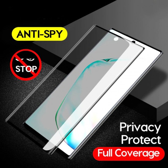 For POCO X3 Pro / POCO X3 NFC Front Film 2-IN-1 9H Anti-Peeping Anti-Explosion Tempered Glass Screen Protector