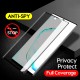 For POCO X3 Pro / POCO X3 NFC Front Film 2-IN-1 9H Anti-Peeping Anti-Explosion Tempered Glass Screen Protector