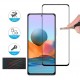 Accessories Set 2Pcs 9H Anti-Explosion Full Glue Full Coverage Tempered Glass Screen Protector + 2Pcs HD Clear Ultra-Thin Phone Lens Protector