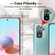 For Xiaomi Redmi Note 10 Accessories Set 2Pcs 9H Anti-Explosion Tempered Glass Screen Protector + 2Pcs HD Clear Ultra-Thin Phone Lens Protector Non-Original