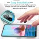 For Xiaomi Redmi Note 10 Accessories Set 2Pcs 9H Anti-Explosion Tempered Glass Screen Protector + 2Pcs HD Clear Ultra-Thin Phone Lens Protector Non-Original