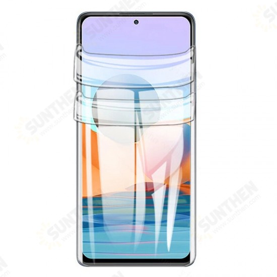 For Xiaomi Redmi Note 10/ Redmi Note 10S Film HD Automatic-Repair Anti-Scratch Full Coverage Soft Hydrogel Film Screen Protector Non-Original