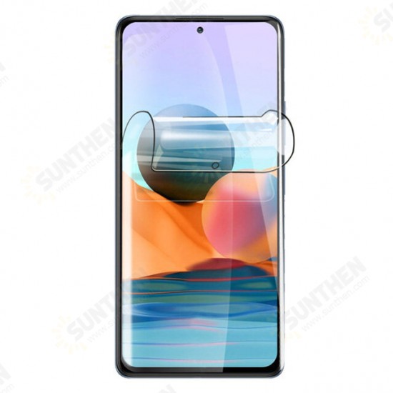 For Xiaomi Redmi Note 10/ Redmi Note 10S Film HD Automatic-Repair Anti-Scratch Full Coverage Soft Hydrogel Film Screen Protector Non-Original