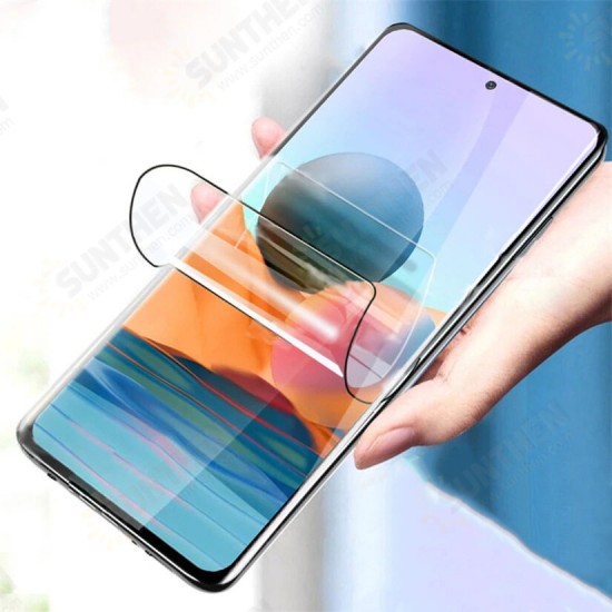 For Xiaomi Redmi Note 10/ Redmi Note 10S Film HD Automatic-Repair Anti-Scratch Full Coverage Soft Hydrogel Film Screen Protector Non-Original